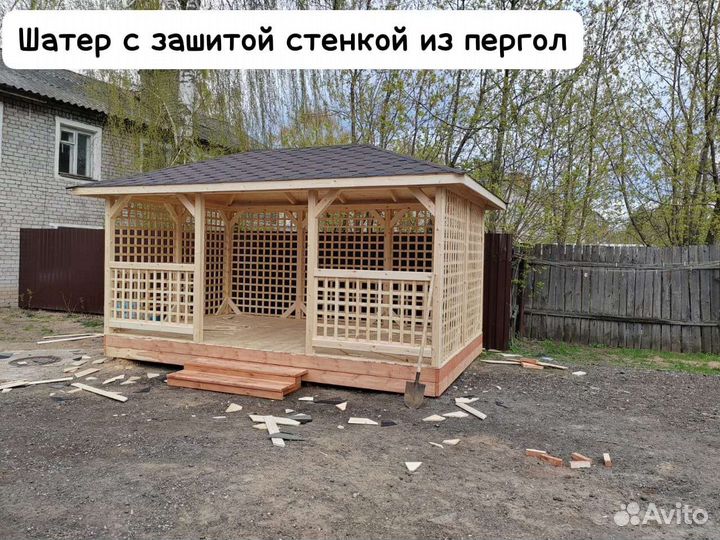 Строительство беседок