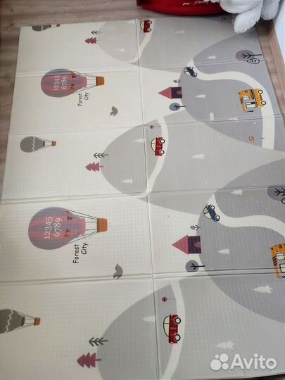 Детский развивающий термо коврик 150*195