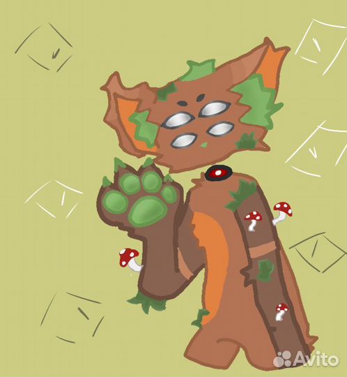 Фурри арты на заказ квадробика