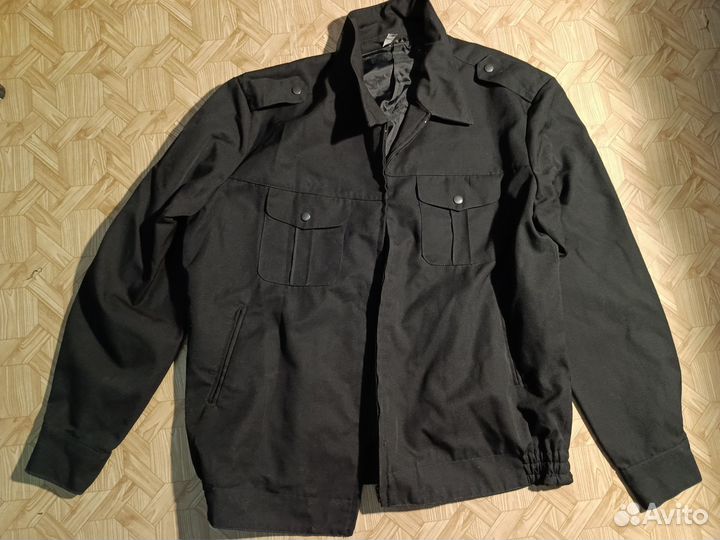 Форма охраны черная п\ш большой размер 60/6