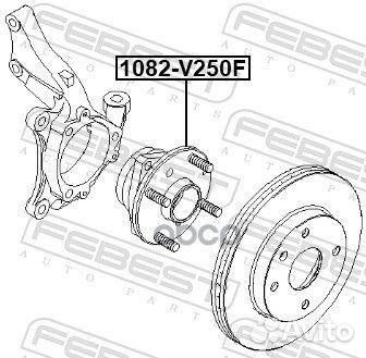 Ступица передняя 1082V250F Febest