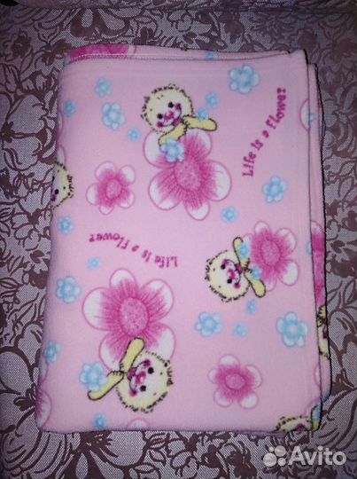 Флисовый плед