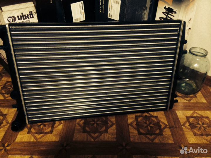 Радиатор охлаждения шкода фабия