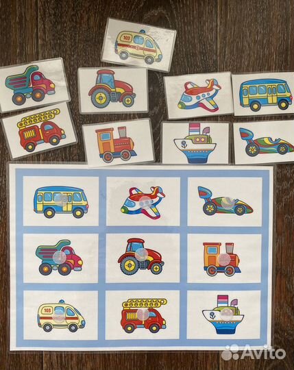 Развивашки на липучках