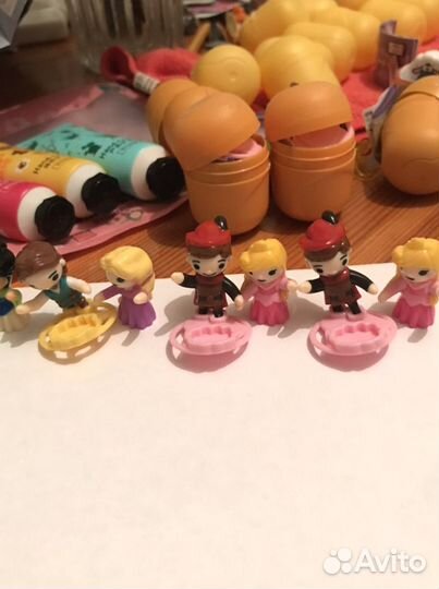 Игрушки из киндера куколки «Волчок»