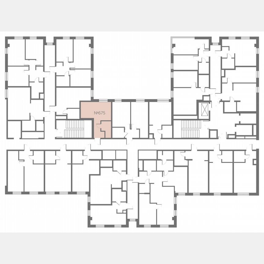 Апартаменты-студия, 22,8 м², 10/13 эт.