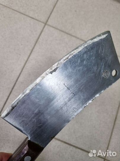 Нож кухонный, тесак. Времён СССР