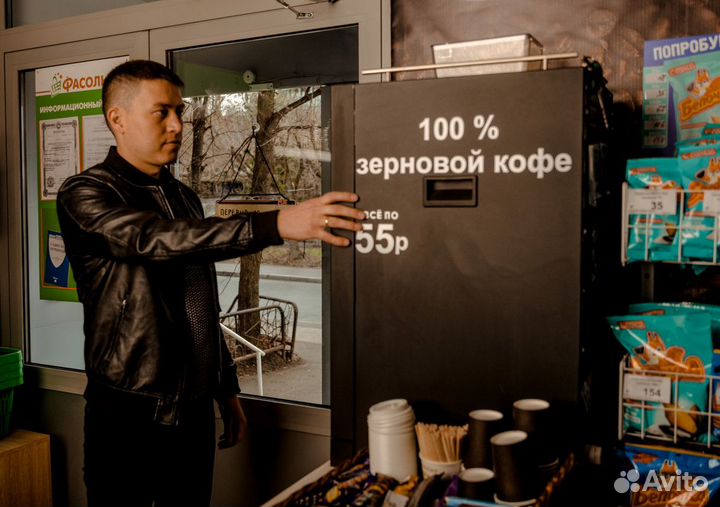 Франшиза кофейни самообслуживания с доходом 150тыс