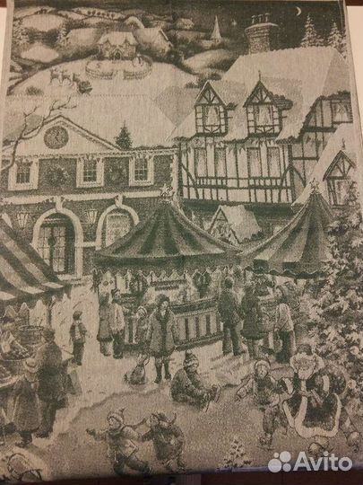 Полотенце кухонное новогоднее