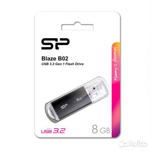 Flash Usb 3.0 Silicon Power Blaze B02 на 8GB