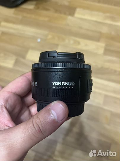 Объектив yongnuo 35mm новый
