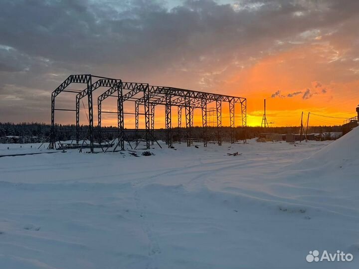 Строительство ангаров, быстровозводимых зданий