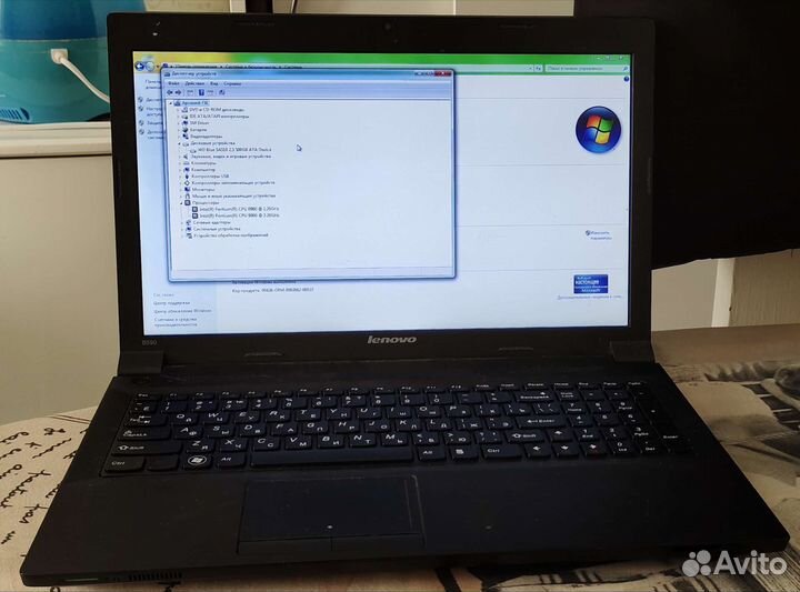 Ноутбук lenovo b590