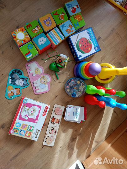 Пакет игрушек от 0до 2х лет