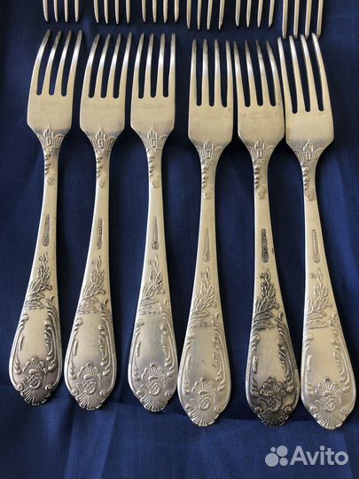 Винтаж. Вилки СССР. 1950-е зиш