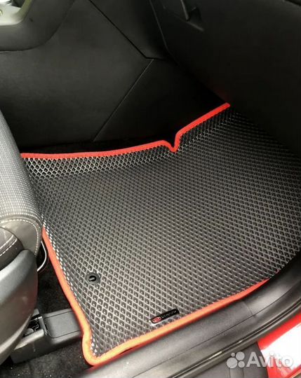 EVA автоковрик. 3D эва коврик. Фольксваген Тигуан