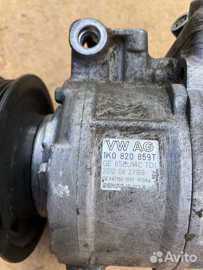 Компрессор кондиционера Volkswagen Jetta 6 1.4 cax