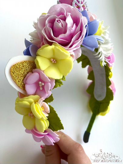 Ободок единорог