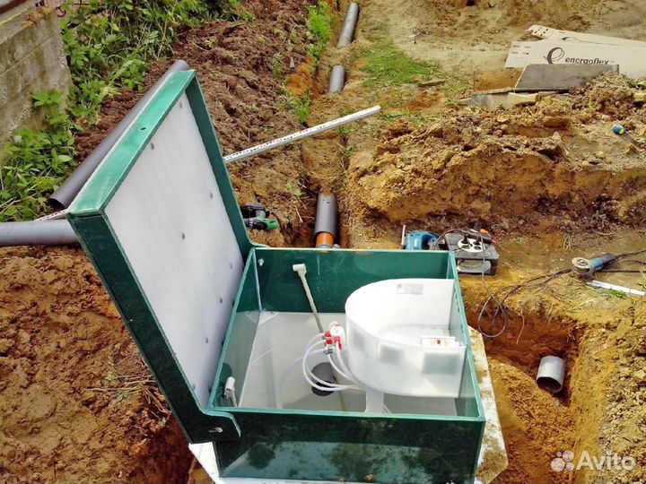 Септик Малахит 3 переливной