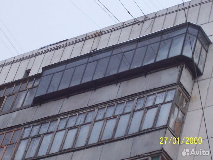 Остекление балконов