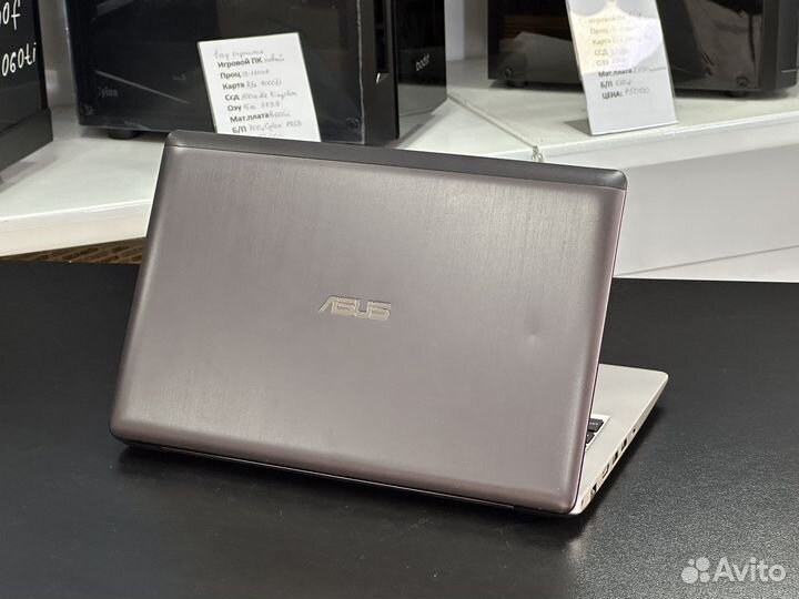 Ноутбук asus для работы/учебы с SSD
