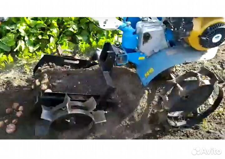 Картофелекопалка транспортерная к мотоблокам Мб