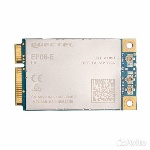 Модем 3G/4G mini PCIe Quectel EP06-E Cat.6