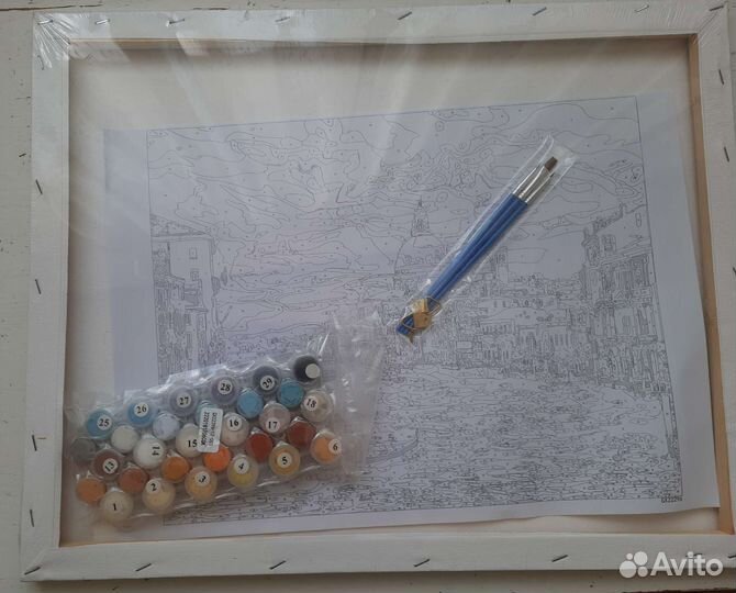 Картина по номерам новая Очарование Венеции