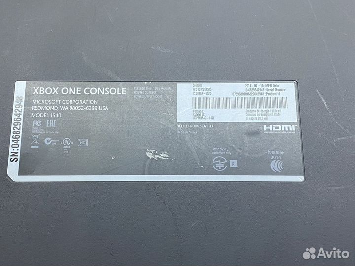 Xbox One приставка