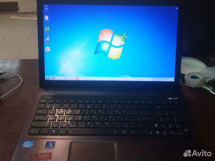 Ноутбук Asus к53е