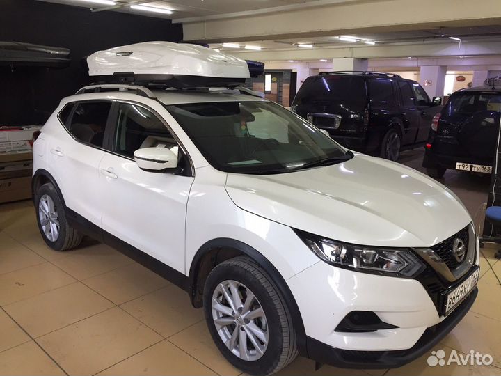 Автобокс на крышу Nissan qashqai