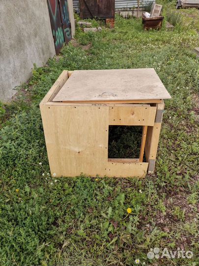 Будка для собаки утепленная