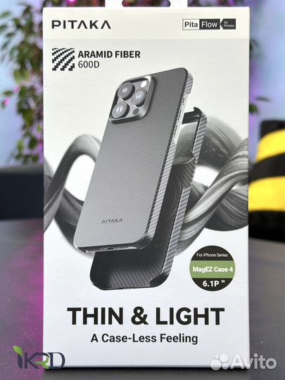 Чехол Pitaka MagEZ Case 4 iPhone 15 Pro 600D