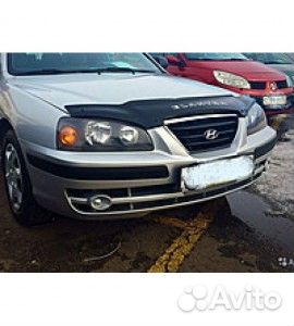 Дефлектор капота Elantra 2003-2006 г Vip-Tuning