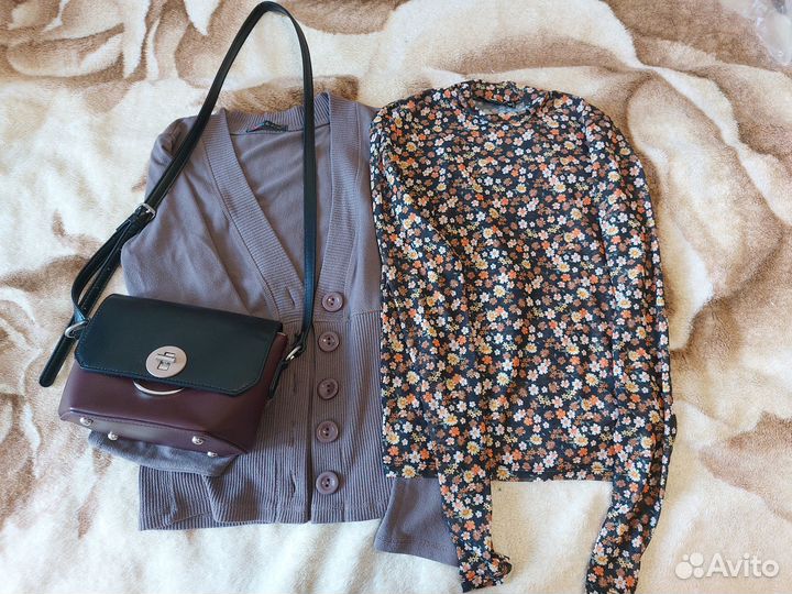 Женская сумочка + вещи р. 42