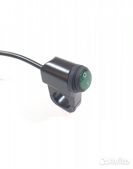 Выключатель (кнопка) на руль с индикатором