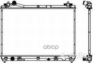 Радиатор suzuki grand vitara 06- 34318501 34318