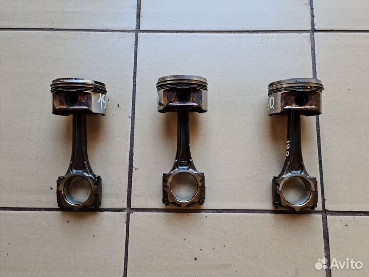 Поршень шатун Kia Spectra