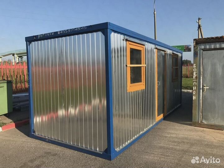 Бытовка 6 м, распашонка