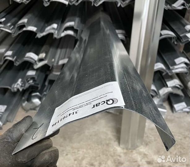 Порог правый Renault Scenic 2003-2009(1мм)