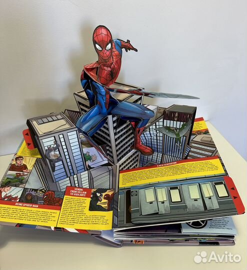 Marvel Super Heroes Супер Герои Марвел Книга 3D