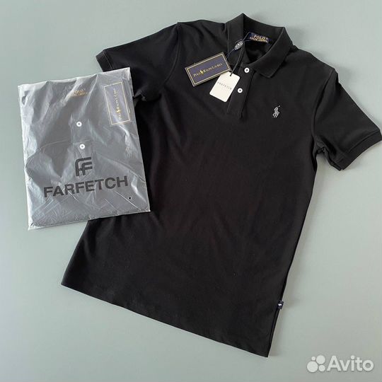 Поло Polo ralph lauren черный