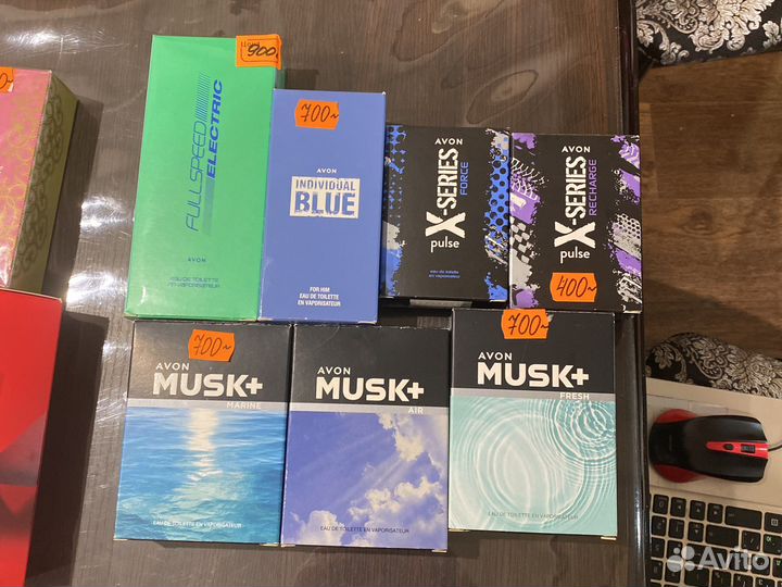 Avon мужской парфюм в ассортименте