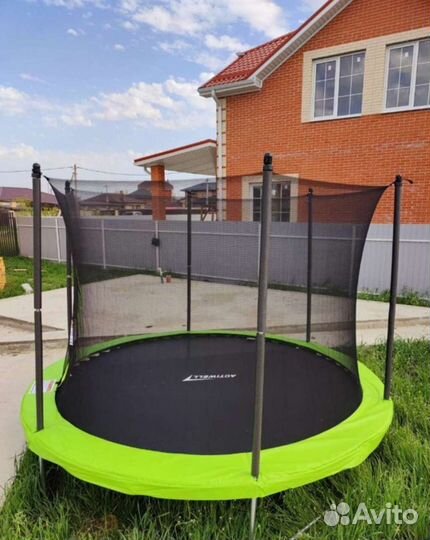 Батут с сеткой