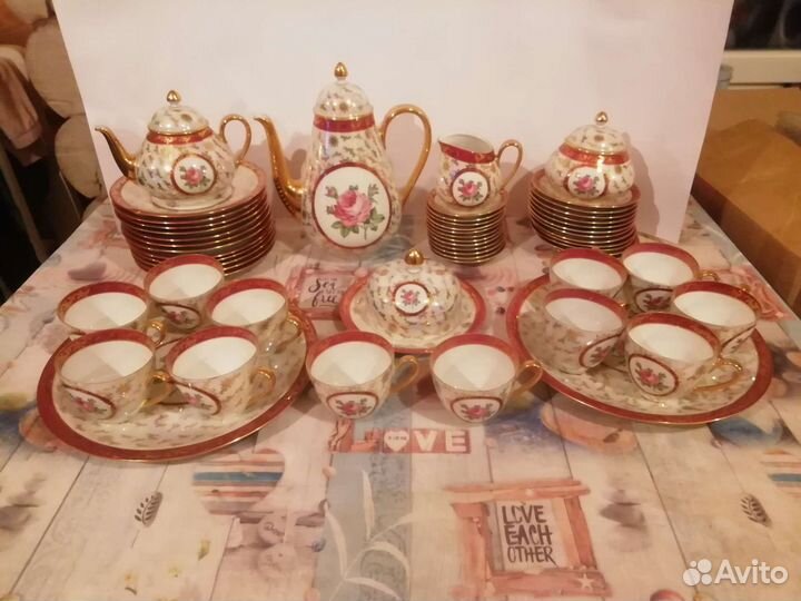 Сервиз чайный Volkstedt гдр