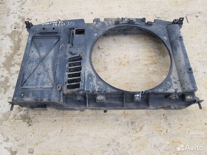 Диффузор радиатора Citroen C4 B7