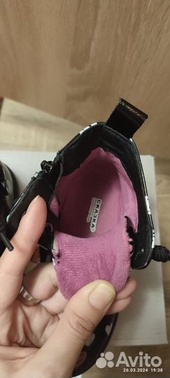 Ботинки осень для девочки