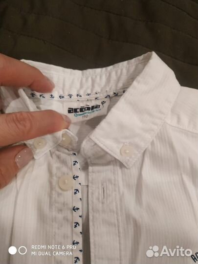 Продам рубашку для мальчика Acoola 110
