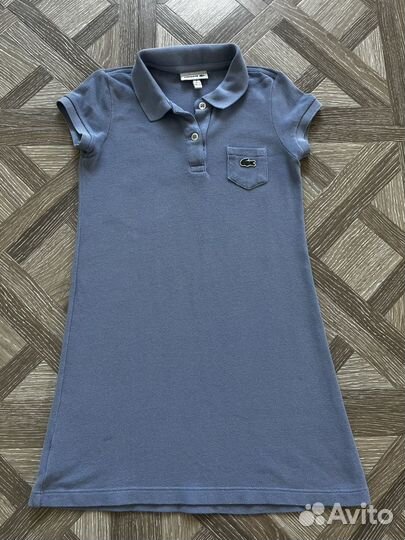 Платье поло для девочки Lacoste
