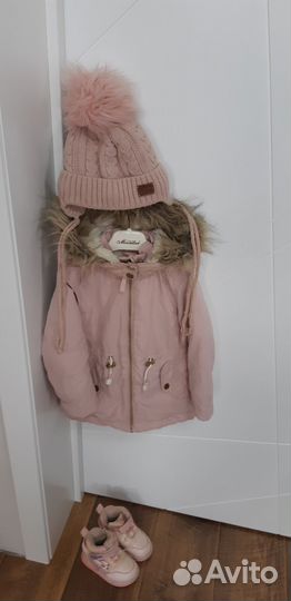 Парка H&M для девочки 2-3 года
